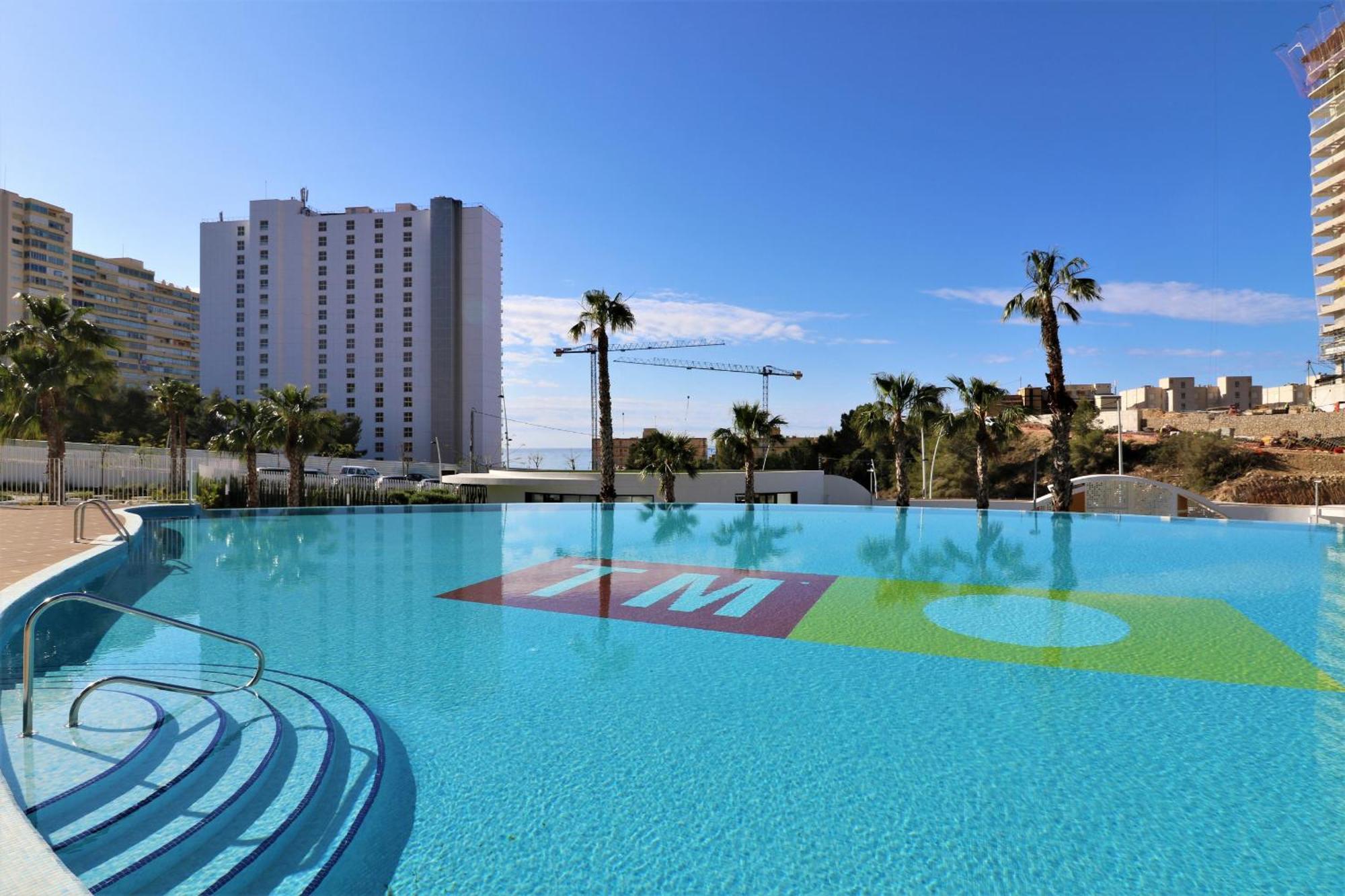 Ferienwohnung Sunset Waves Siesta Benidorm Exterior foto
